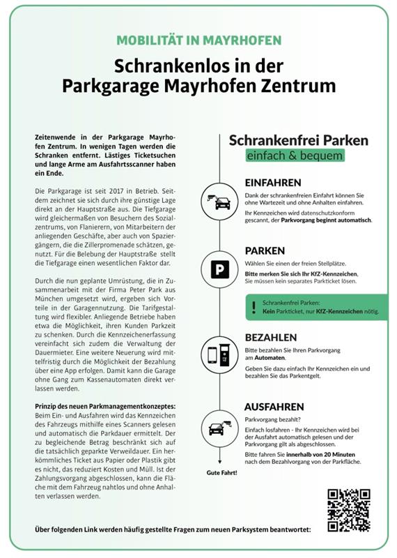 Mobilität in Mayrhofen